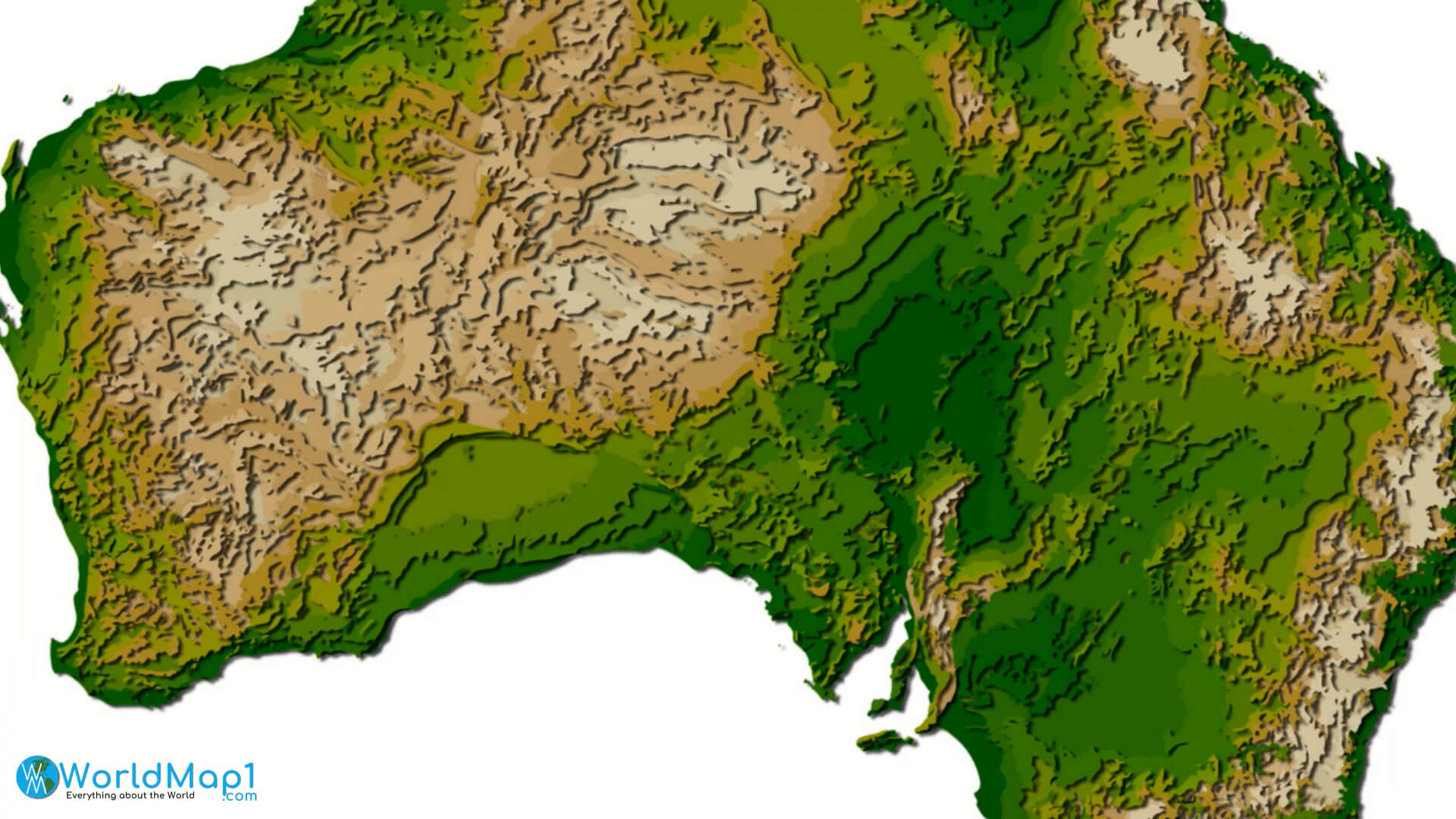 Australia Plate Map